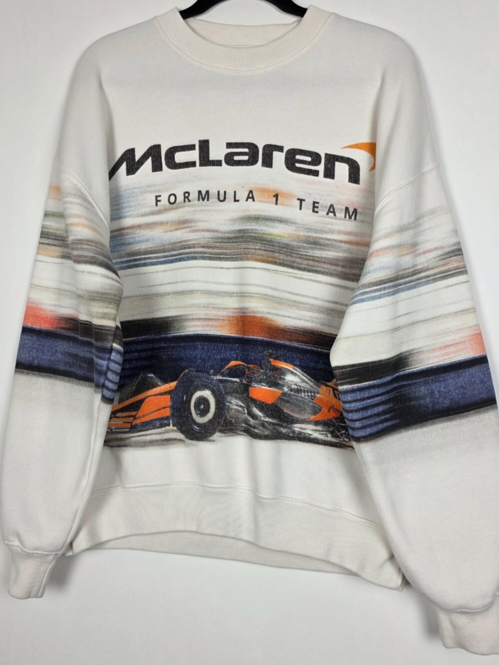 Abercrombie & Fitch Mclaren F1 Formula 1 Racing Team Mens Medium Sweatshirt